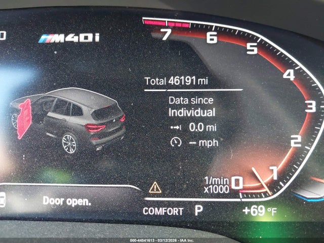 Продажа на аукционе авто 2021 Bmw X3 M40i, vin: 5UXTY9C04M9D82185, номер лота: 44541613