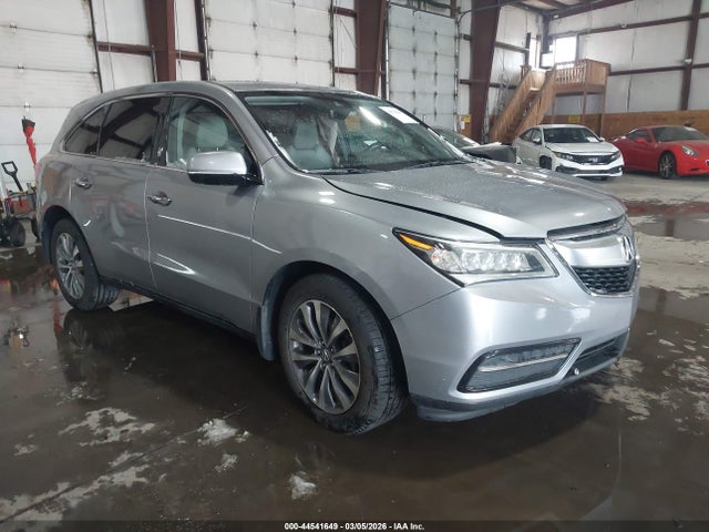 Продаж на аукціоні авто 2016 Acura Mdx Technology   Acurawatch Plus Packages/technology Package, vin: 5FRYD4H44GB007159, номер лоту: 44541649