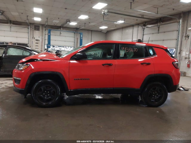 2021 Jeep Compass Sport 4x4 მანქანა იყიდება აუქციონზე, vin: 3C4NJDAB9MT551644, აუქციონის ნომერი: 44541670