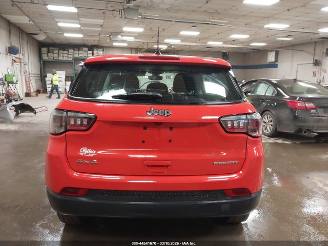 2021 Jeep Compass Sport 4x4 მანქანა იყიდება აუქციონზე, vin: 3C4NJDAB9MT551644, აუქციონის ნომერი: 44541670