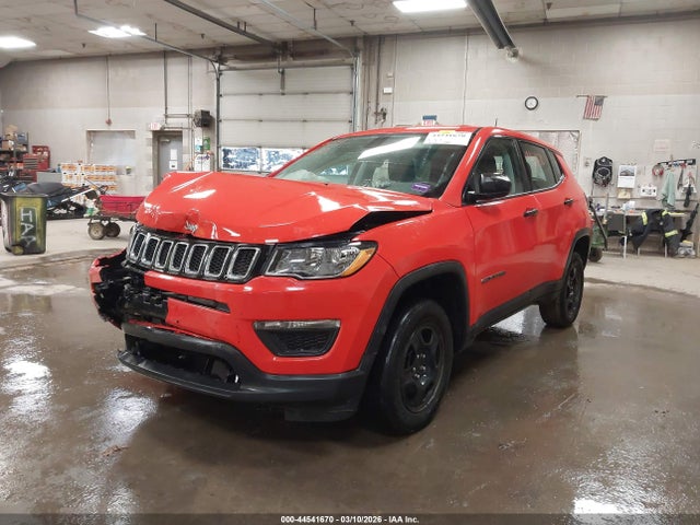 2021 Jeep Compass Sport 4x4 მანქანა იყიდება აუქციონზე, vin: 3C4NJDAB9MT551644, აუქციონის ნომერი: 44541670