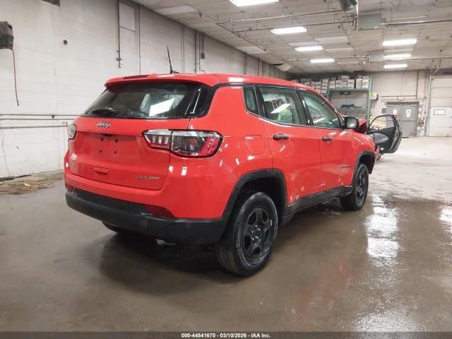 2021 Jeep Compass Sport 4x4 მანქანა იყიდება აუქციონზე, vin: 3C4NJDAB9MT551644, აუქციონის ნომერი: 44541670