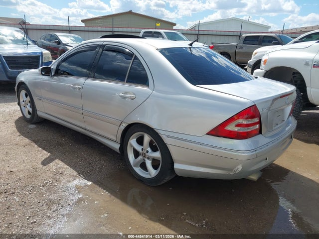 44541914 :رقم المزاد ، WDBRF40J15F625290 vin ، 2005 Mercedes-benz C 230 Kompressor Sport مزاد بيع