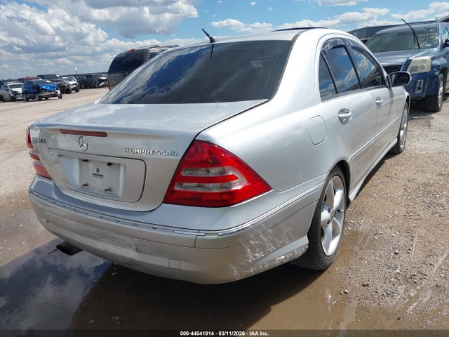 44541914 :رقم المزاد ، WDBRF40J15F625290 vin ، 2005 Mercedes-benz C 230 Kompressor Sport مزاد بيع