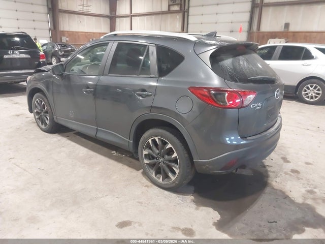 2016 Mazda Cx-5 Grand Touring მანქანა იყიდება აუქციონზე, vin: JM3KE4DY5G0714323, აუქციონის ნომერი: 44541961