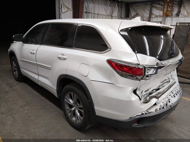 5TDZKRFH3FS109755 Toyota Highlander Le Plus V6