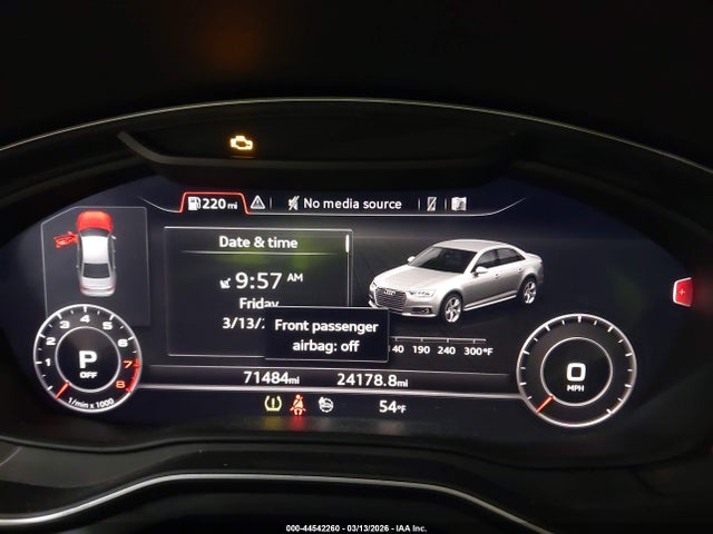 Aukcja sprzedaży 2019 Audi A4 45 Premium, vin: WAUENAF43KA029784, numer aukcji: 44542260