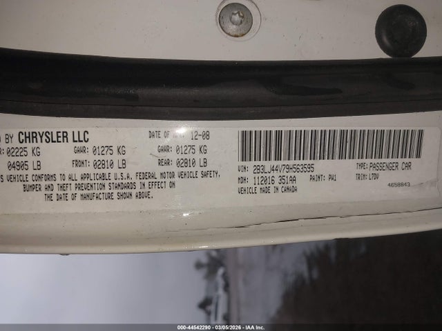 2009 DODGE CHALLENGER 2B3LJ44V79H563595 Photo 8