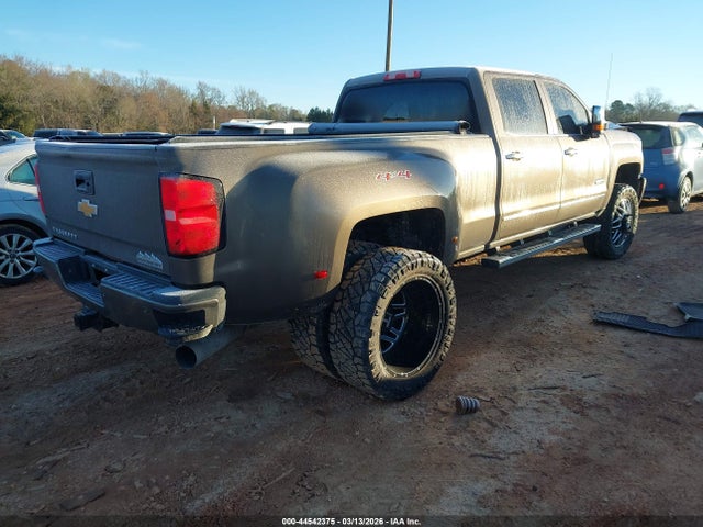 44542375 :رقم المزاد ، 1GC4K1E84FF578592 vin ، 2015 Chevrolet Silverado 3500hd High Country مزاد بيع
