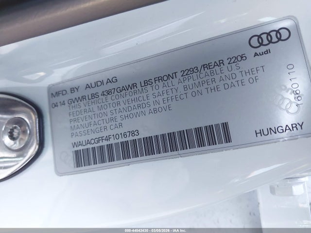 2015 AUDI A3 WAUACGFF4F1016783 Photo 8