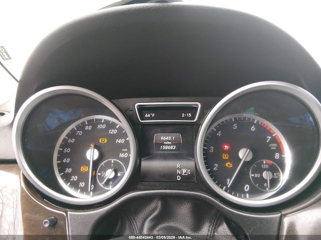 Продажа на аукционе авто 2015 Mercedes-benz Ml 350 4matic, vin: 4JGDA5HB4FA596102, номер лота: 44542443