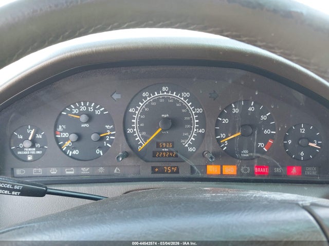 1996 MERCEDES-BENZ SL WDBFA63F2TF136902 Photo 6