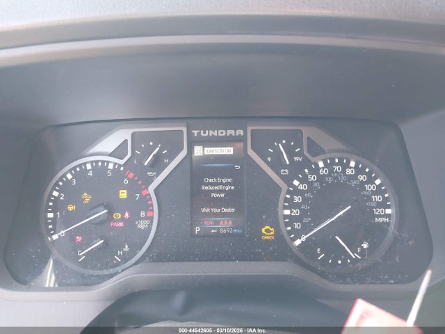 2024 Toyota Tundra Sr5 მანქანა იყიდება აუქციონზე, vin: 5TFLA5DB7RX152185, აუქციონის ნომერი: 44542605