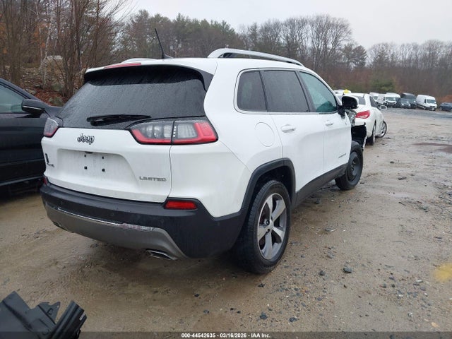 44542635 :رقم المزاد ، 1C4PJMDXXMD205043 vin ، 2021 Jeep Cherokee Limited 4x4 مزاد بيع