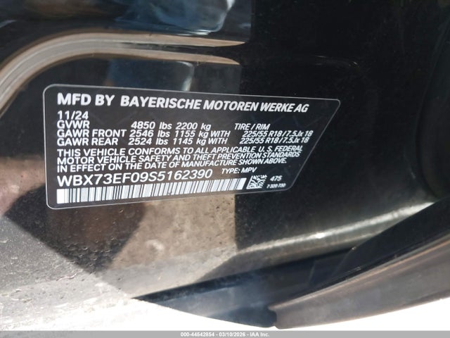 2025 BMW X1 WBX73EF09S5162390 Photo 8