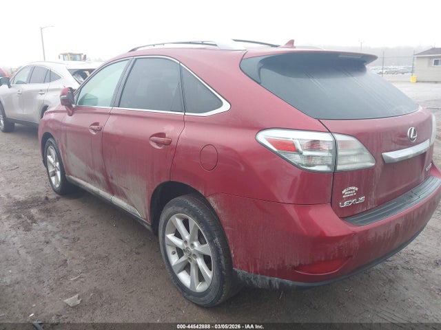 44542888 :رقم المزاد ، JTJZK1BA8A2001249 vin ، 2010 Lexus Rx 350 مزاد بيع