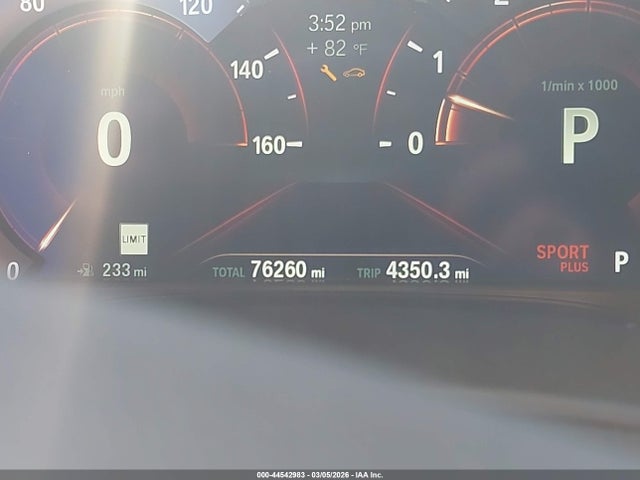 Aukcja sprzedaży 2019 Bmw 540i, vin: WBAJE5C55KWW22648, numer aukcji: 44542983