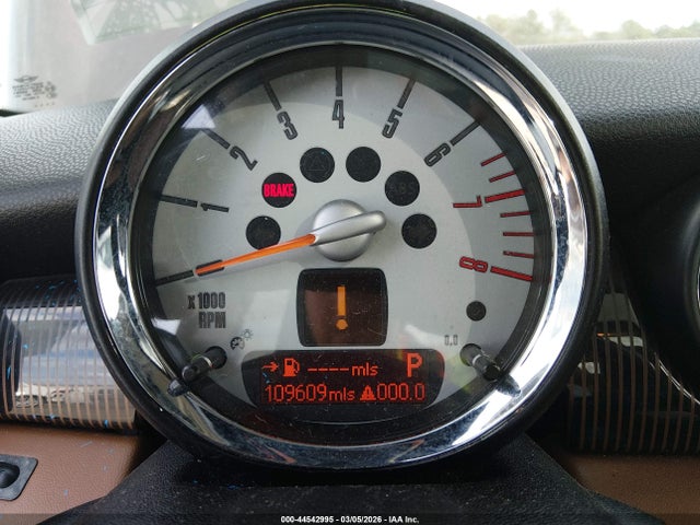 44542995 :رقم المزاد ، WMWMF7C53ATW88489 vin ، 2010 Mini Cooper S مزاد بيع