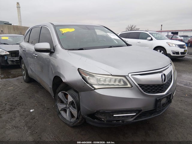 44543008 :رقم المزاد ، 5FRYD4H2XGB035899 vin ، 2016 Acura Mdx Acurawatch Plus Package مزاد بيع