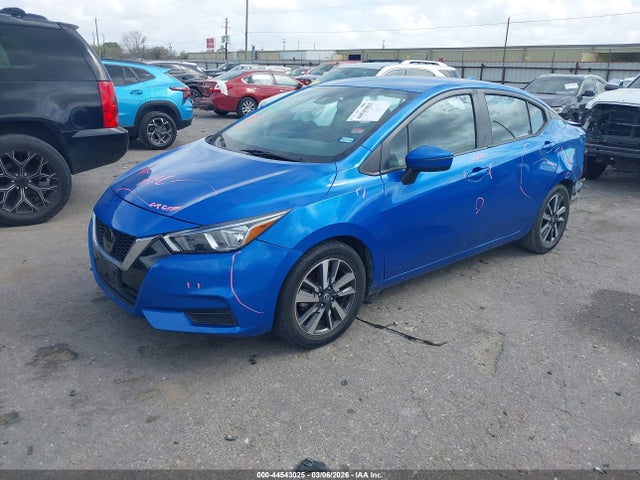 2021 Nissan Versa Sv Xtronic Cvt მანქანა იყიდება აუქციონზე, vin: 3N1CN8EV8ML827967, აუქციონის ნომერი: 44543025