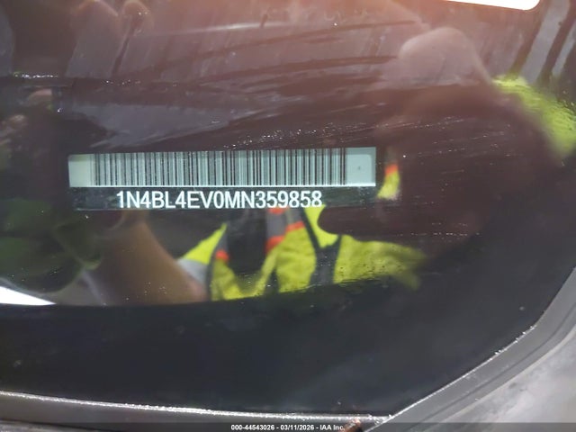44543026 :رقم المزاد ، 1N4BL4EV0MN359858 vin ، 2021 Nissan Altima Sl Fwd مزاد بيع
