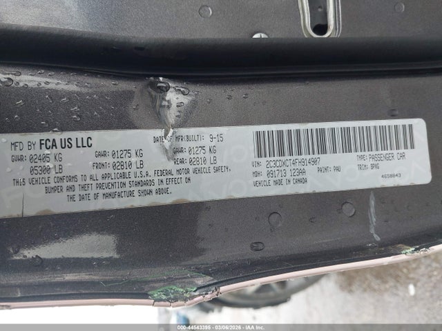 2015 DODGE CHARGER 2C3CDXCT4FH914907 Photo 8