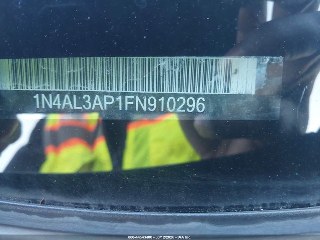 Nissan Altima 2.5 S 2015 1N4AL3AP1FN910296 Image 9