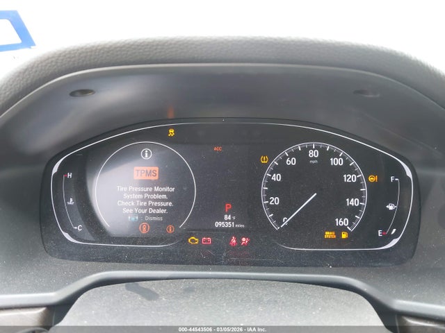 44543506 :رقم المزاد ، 1HGCV2F90LA028770 vin ، 2020 Honda Accord Touring مزاد بيع