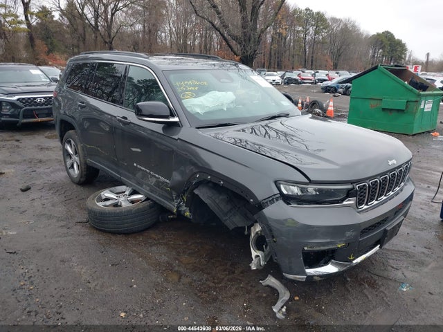 2025 Jeep Grand Cherokee L Limited 4x4 მანქანა იყიდება აუქციონზე, vin: 1C4RJKBGXS8633166, აუქციონის ნომერი: 44543608