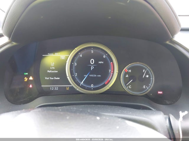 44543635 :رقم المزاد ، 2T2YZMDA0LC255630 vin ، 2020 Lexus Rx 350 F Sport Performance مزاد بيع