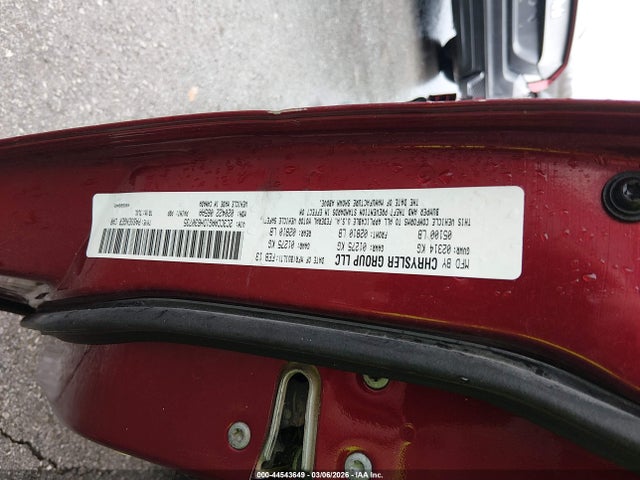 Продажа на аукционе авто 2013 Chrysler 300 Motown, vin: 2C3CCAAG1DH630735, номер лота: 44543649