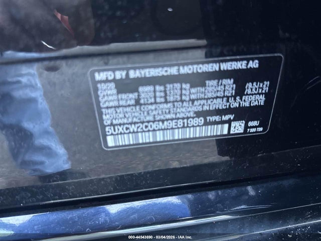 2021 BMW X7 5UXCW2C06M9E81989 Photo 8