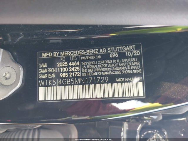 2021 MERCEDES-BENZ CLA 250 W1K5J4GB5MN171729 Photo 8