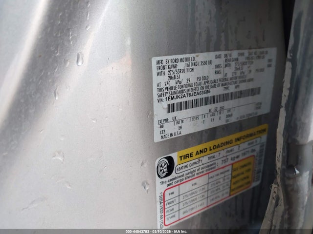 1FMJK2AT6JEA63686 Ford Expedition Max Limited