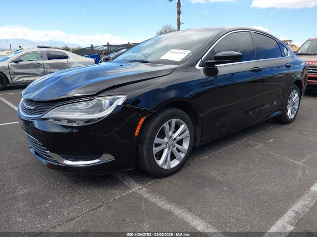2015 Chrysler 200 Limited მანქანა იყიდება აუქციონზე, vin: 1C3CCCAB3FN666792, აუქციონის ნომერი: 44543793
