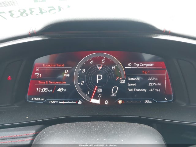 1G1YA2D41P5135289 Chevrolet Corvette Stingray Rwd 1lt