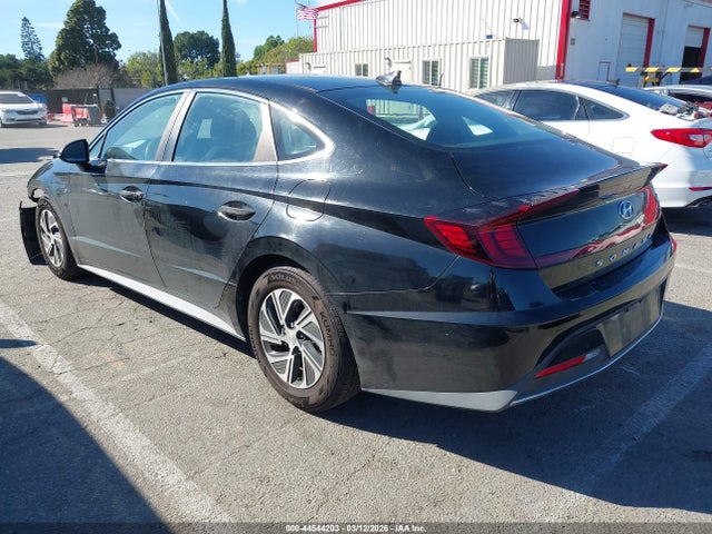 Hyundai Sonata Blue 2021 KMHL24JJ2MA018260 Image 3