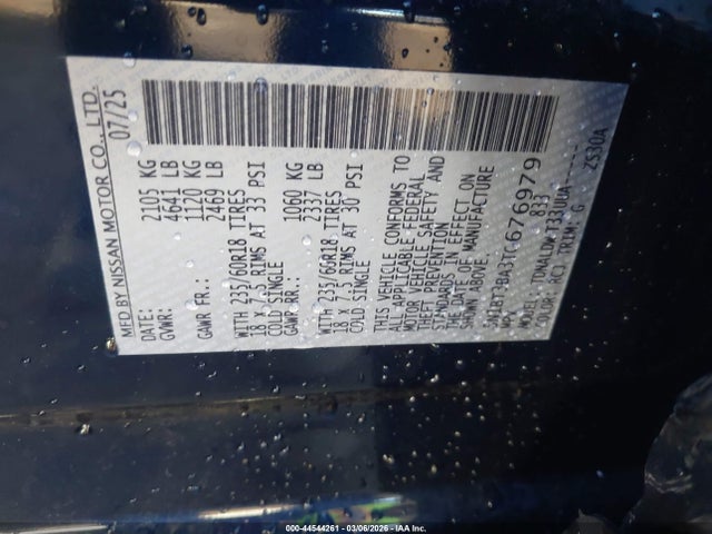 Nissan ROGUE SV 2026 5N1BT3BA3TC676979 Image 9