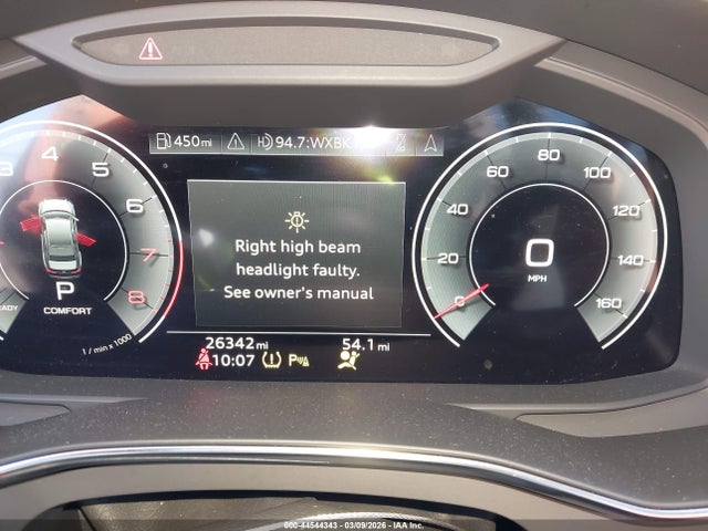 44544343 :رقم المزاد ، WAUD3BF28PN059451 vin ، 2023 Audi A6 Premium 45 Tfsi Quattro S Tronic مزاد بيع