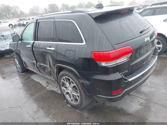 44544355 :رقم المزاد ، 1C4RJECG8LC106077 vin ، 2020 Jeep Grand Cherokee Overland 4x2 مزاد بيع