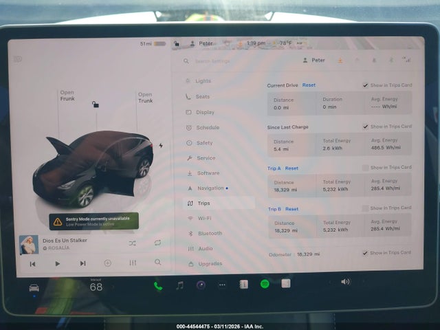 2023 Tesla Model Y Awd/long Range Dual Motor All-wheel Drive მანქანა იყიდება აუქციონზე, vin: 7SAYGDEE0PF850378, აუქციონის ნომერი: 44544475