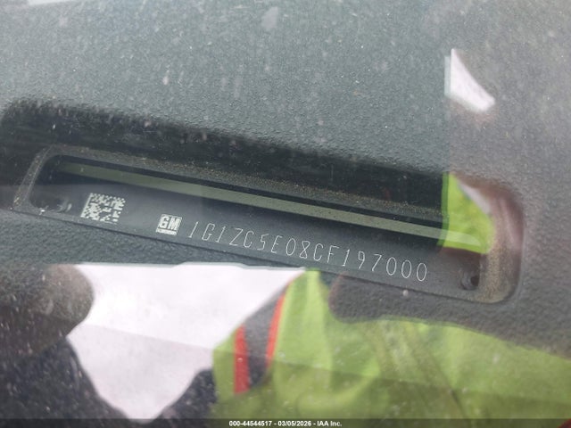 44544517 :رقم المزاد ، 1G1ZC5E08CF197000 vin ، 2012 Chevrolet Malibu 1lt مزاد بيع