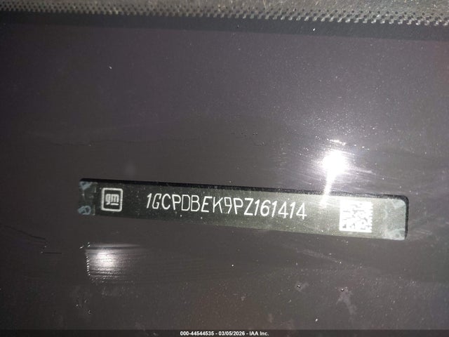 1GCPDBEK9PZ161414 Chevrolet Silverado 1500 4wd Short Bed Custom