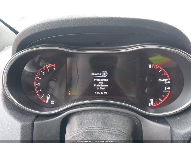 44544635 :رقم المزاد ، 1C4SDJCT8HC957639 vin ، 2017 Dodge Durango R/t Awd مزاد بيع