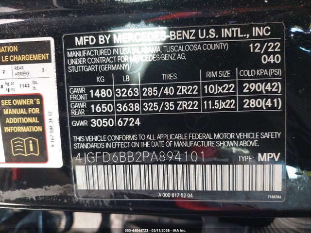 2023 MERCEDES-BENZ AMG GLE 53 COUPE 4JGFD6BB2PA894101 Photo 8