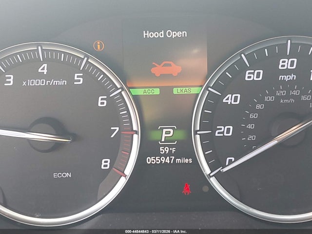 44544843 :رقم المزاد ، 19UUB1F53LA004127 vin ، 2020 Acura Tlx Tech Package مزاد بيع