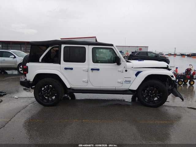 Продаж на аукціоні авто 2021 Jeep Wrangler 4xe Unlimited Sahara 4x4, vin: 1C4JJXP68MW743478, номер лоту: 44544875