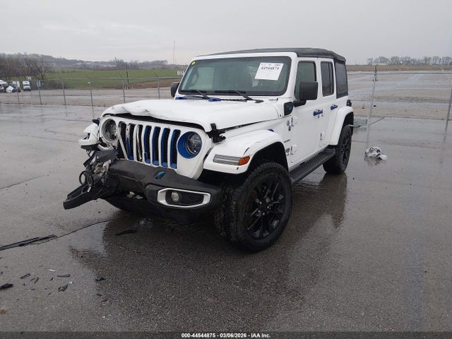 Продаж на аукціоні авто 2021 Jeep Wrangler 4xe Unlimited Sahara 4x4, vin: 1C4JJXP68MW743478, номер лоту: 44544875
