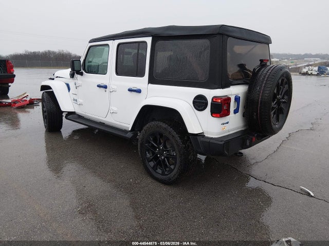 Продаж на аукціоні авто 2021 Jeep Wrangler 4xe Unlimited Sahara 4x4, vin: 1C4JJXP68MW743478, номер лоту: 44544875