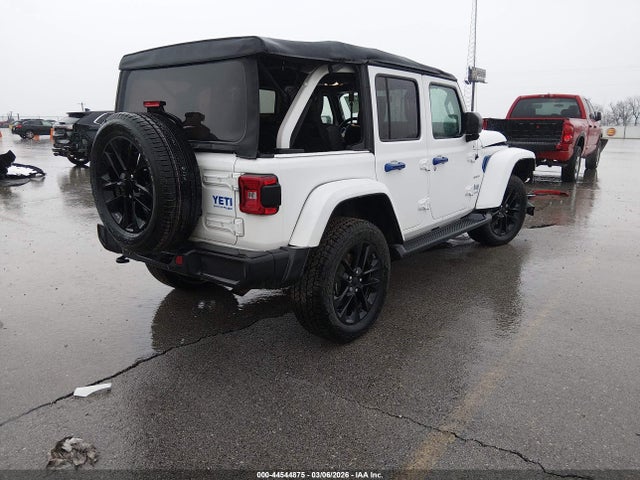Продаж на аукціоні авто 2021 Jeep Wrangler 4xe Unlimited Sahara 4x4, vin: 1C4JJXP68MW743478, номер лоту: 44544875